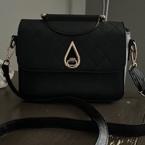 Black handbag